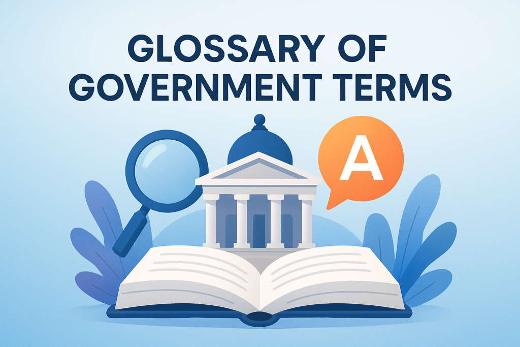 Master AP Gov: Simplified Glossary of 50 Key Government Terms