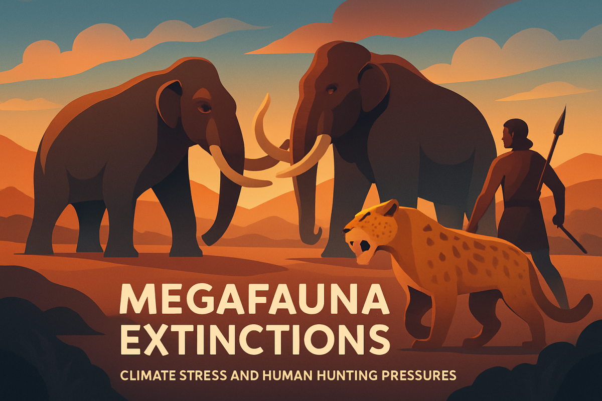 Unraveling Megafauna Extinctions: Climate Change & Human Impact